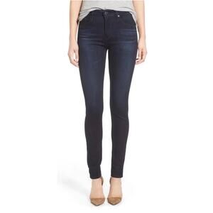 AG The Farrah Skinny Ankle Jeans Dark Blue Size 28